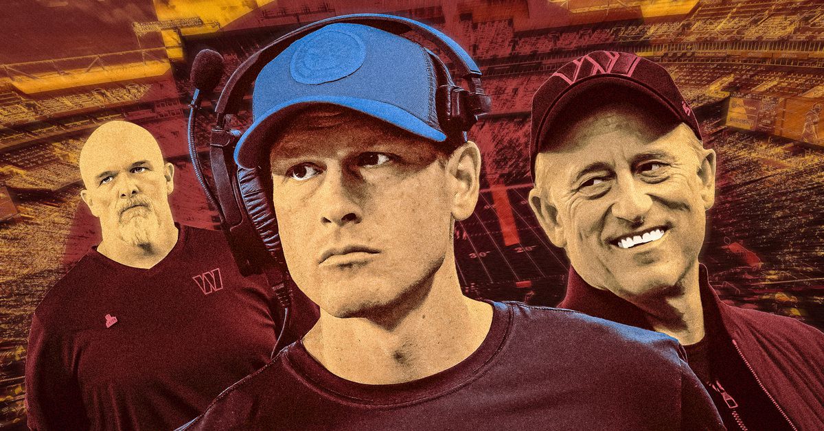 Featured image for "Commanders' Coaching Overhaul: From Quinn's Arrival to Kingsbury's Hiring"