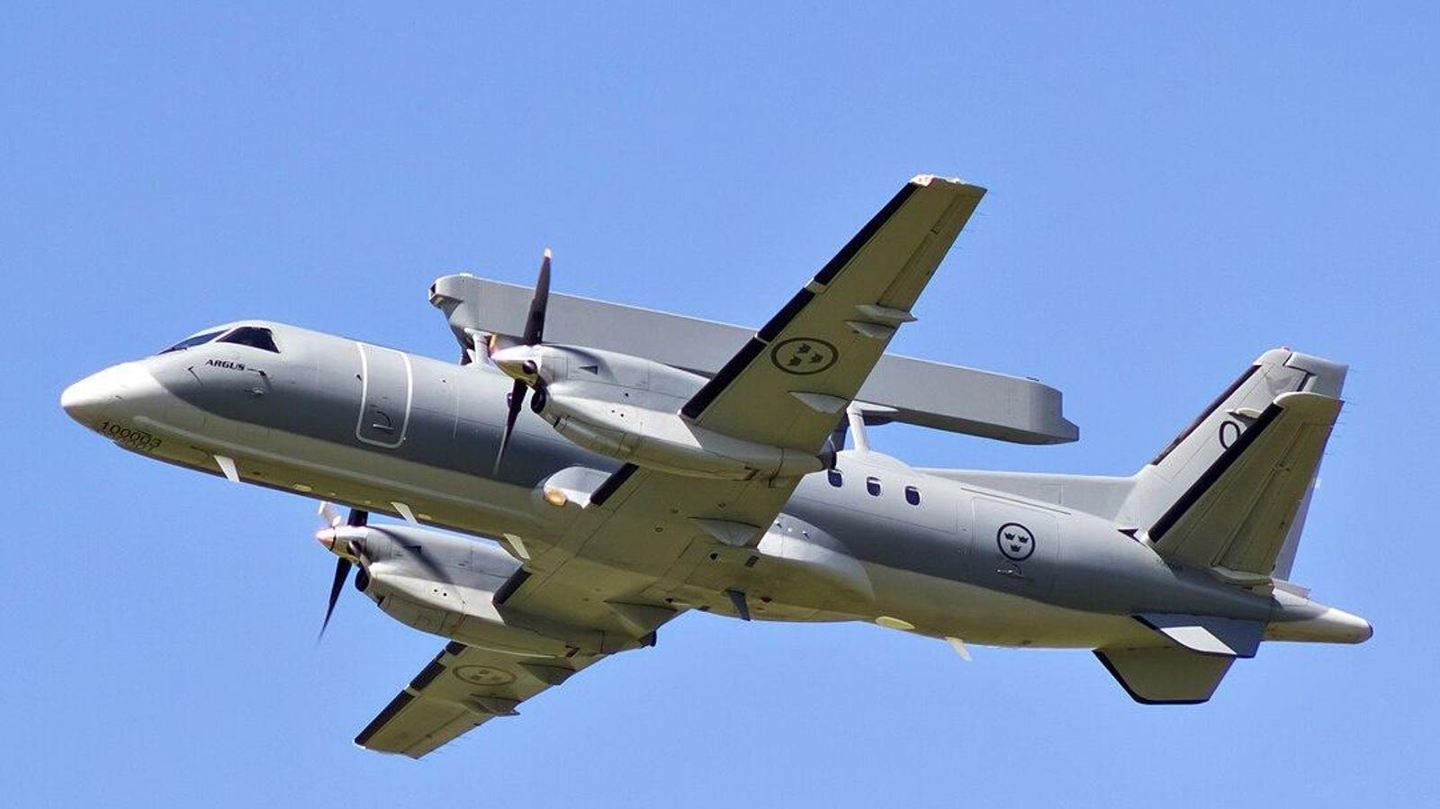 "Swedish Radar Planes Boost Ukraine, Draw Russian Attention"