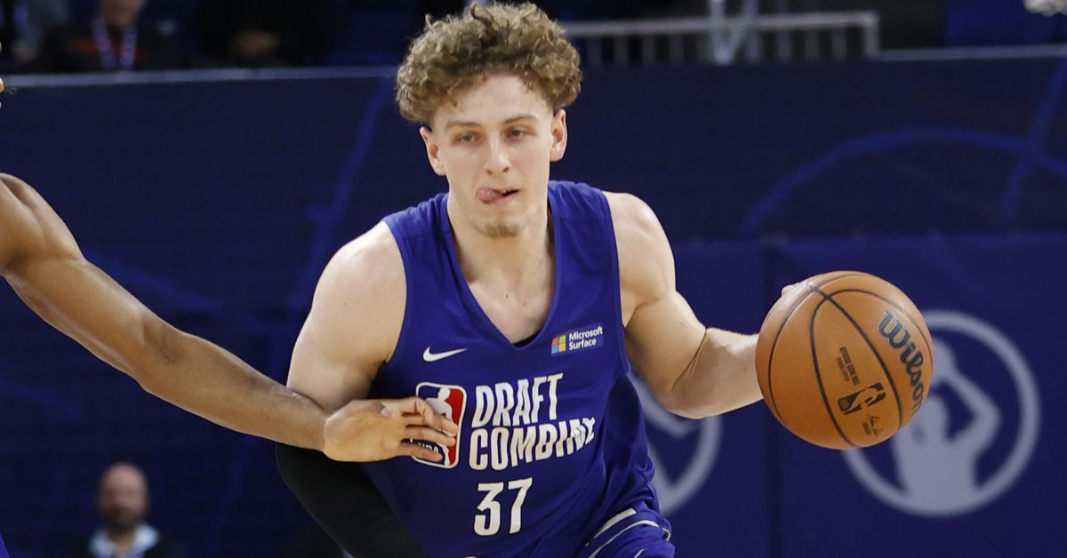 Brandin Podziemski gaining buzz as potential Warriors draft pick.