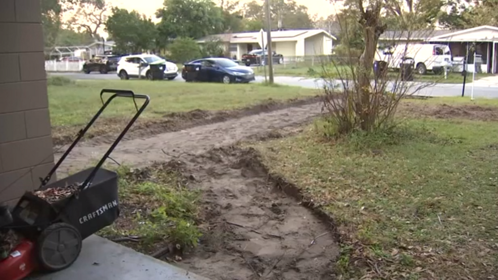 Featured image for "Florida Single Mother Shocked as Thieves Make Off With Her Driveway"