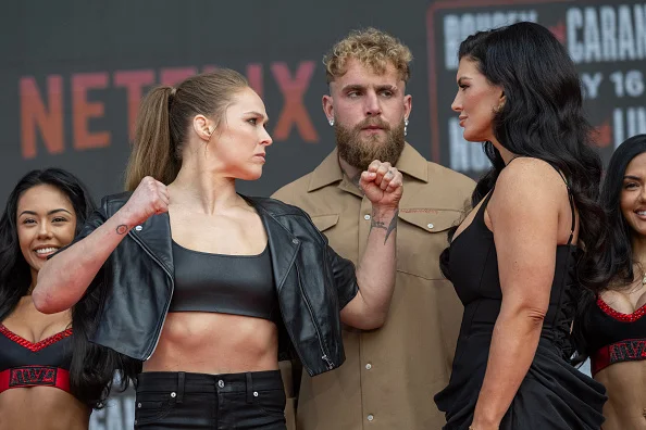 Rousey Flips the Script on UFC Culture Beside Carano at Netflix Fight Press Conference
