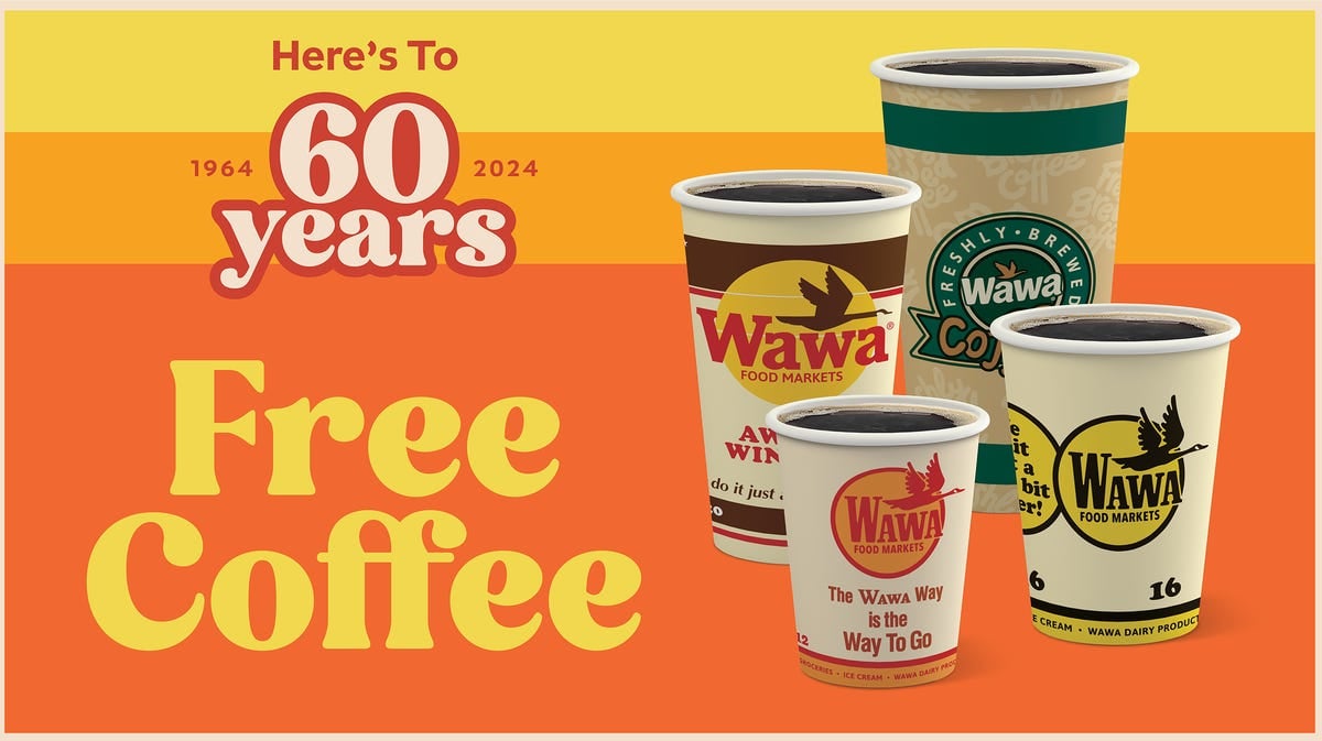 Featured image for "Wawa Celebrates 60th Anniversary with Free Coffee Giveaway"