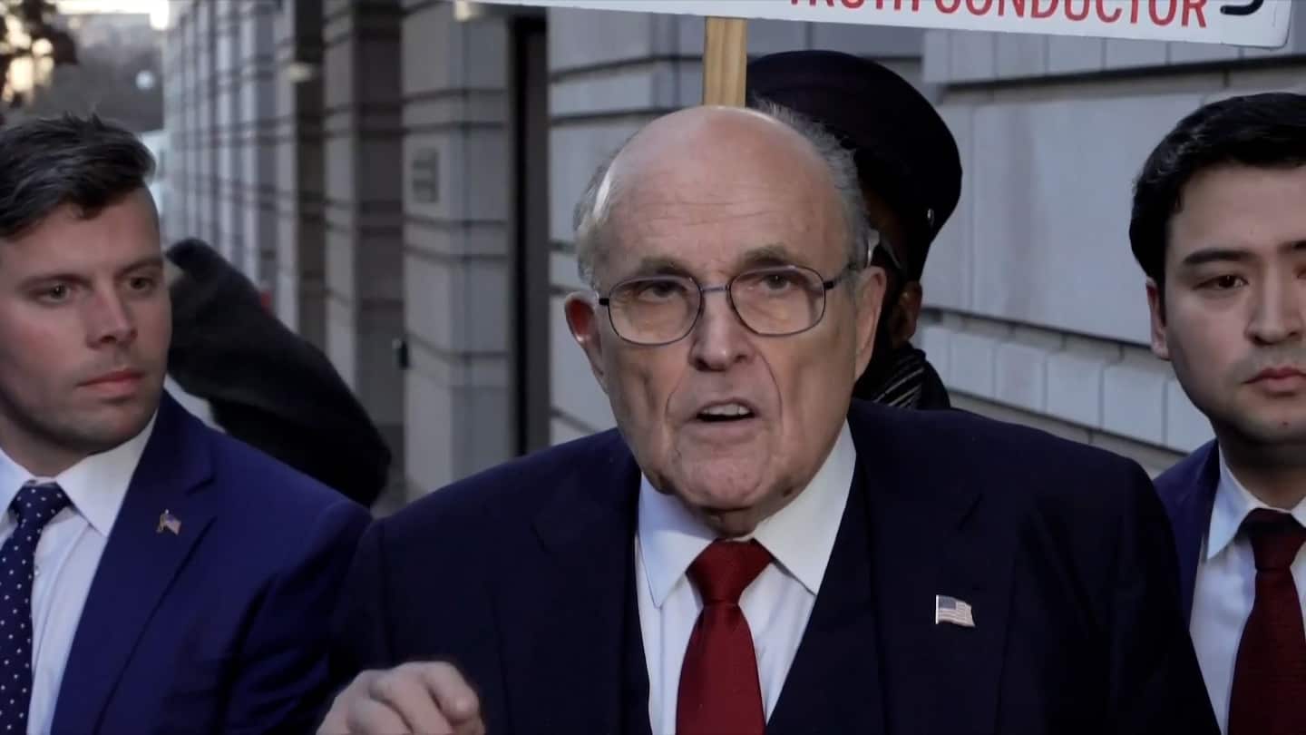 Rudy Giuliani Ordered to Pay $148 Million in Defamation Trial