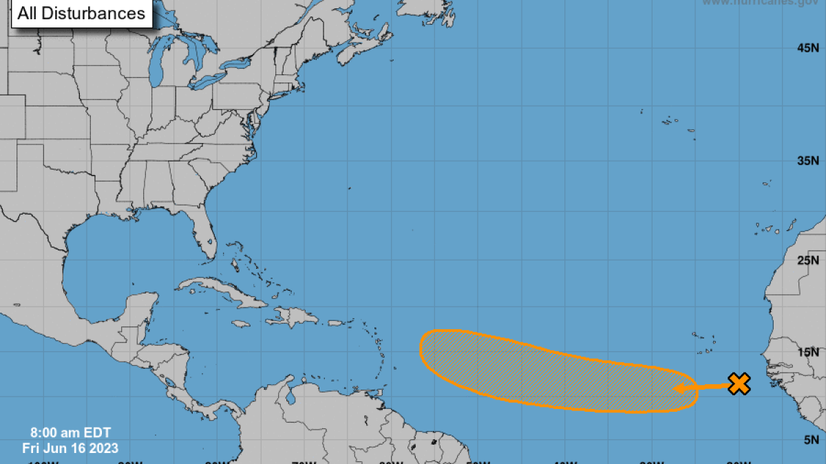 Featured image for Tropical wave off Africa has high chance of development.