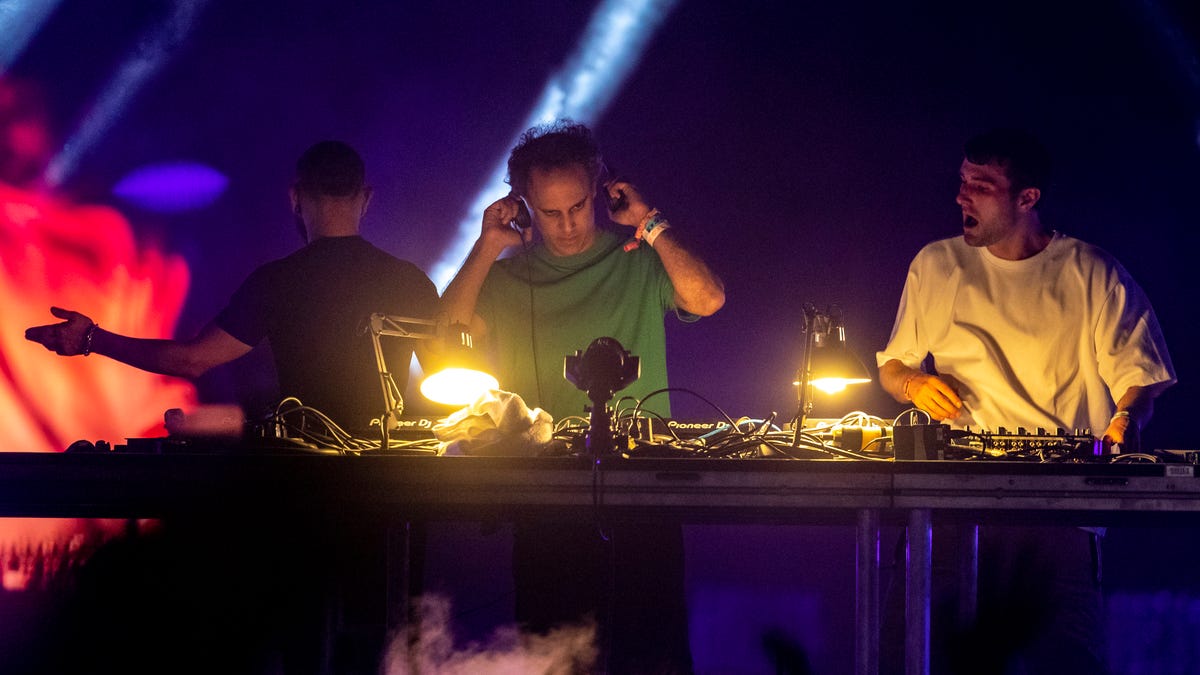 Featured image for Coachella 2023: Skrillex, Four Tet, and Fred Again deliver epic closing performance.