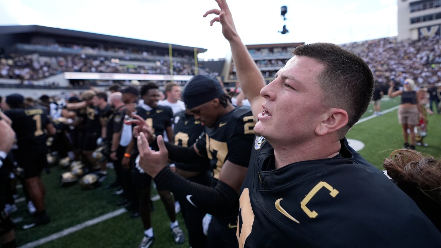 Featured image for Vanderbilt Breaks Top 10 in Updated College Football Rankings
