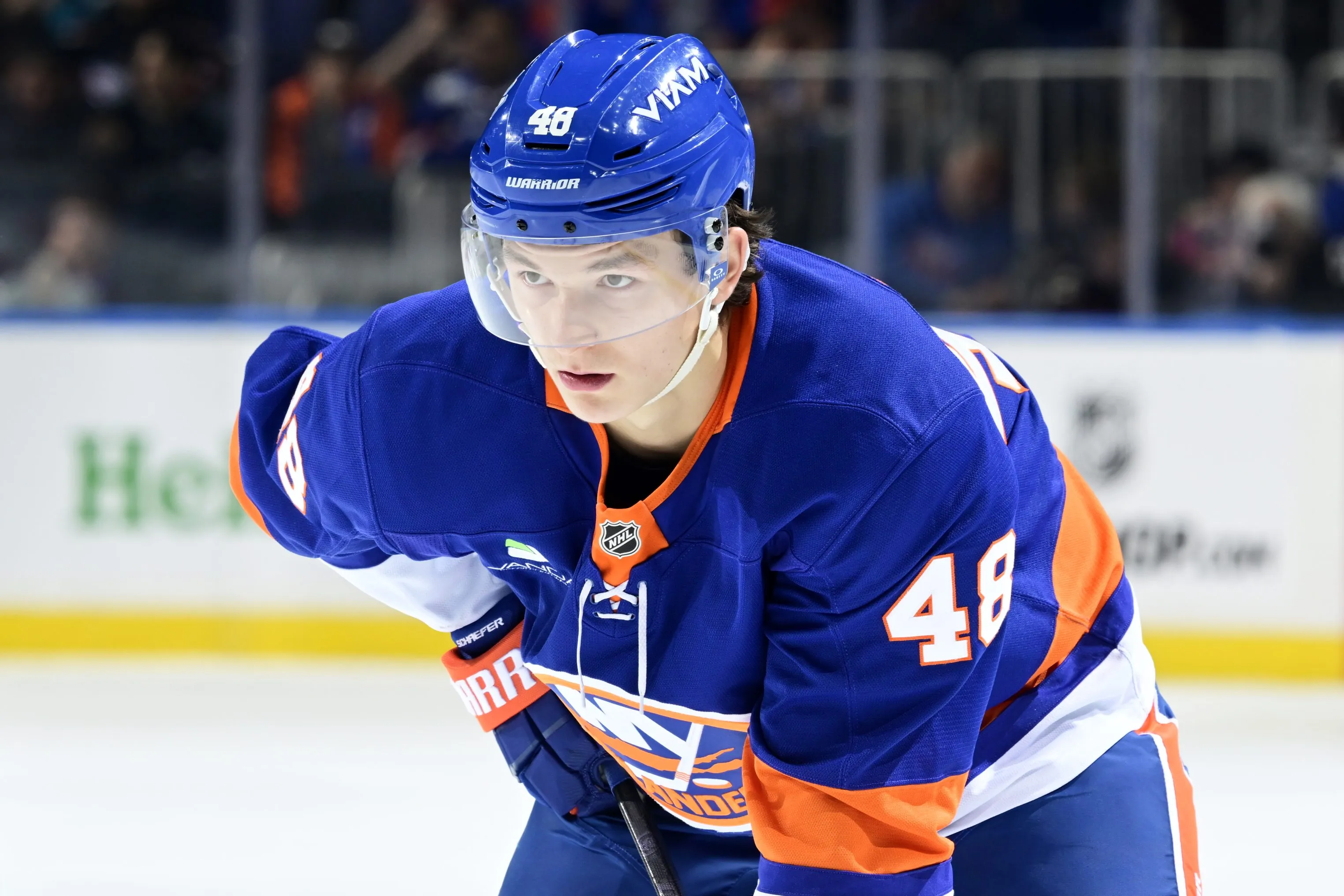 Featured image for Islanders' Teen Star Matthew Schaefer Leads Win Over Sharks