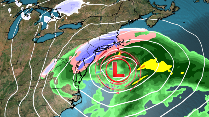 "Nor'easter Threatens New York City and New England with Major Snowfall"