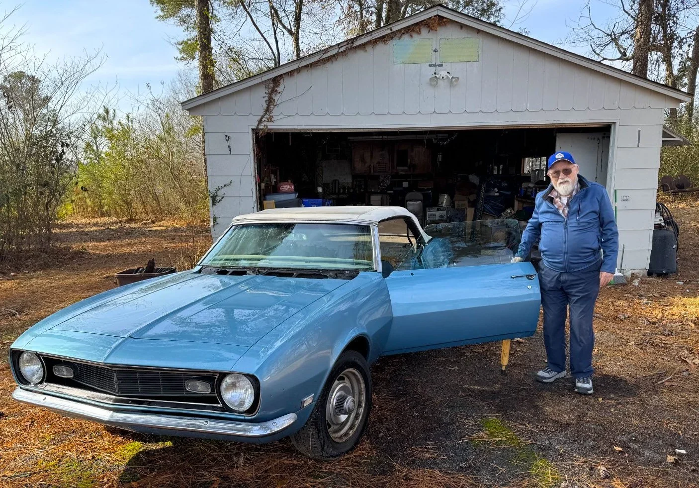 Vintage 1968 Camaro Convertible: A 50-Year Garage Find Seeks Completion