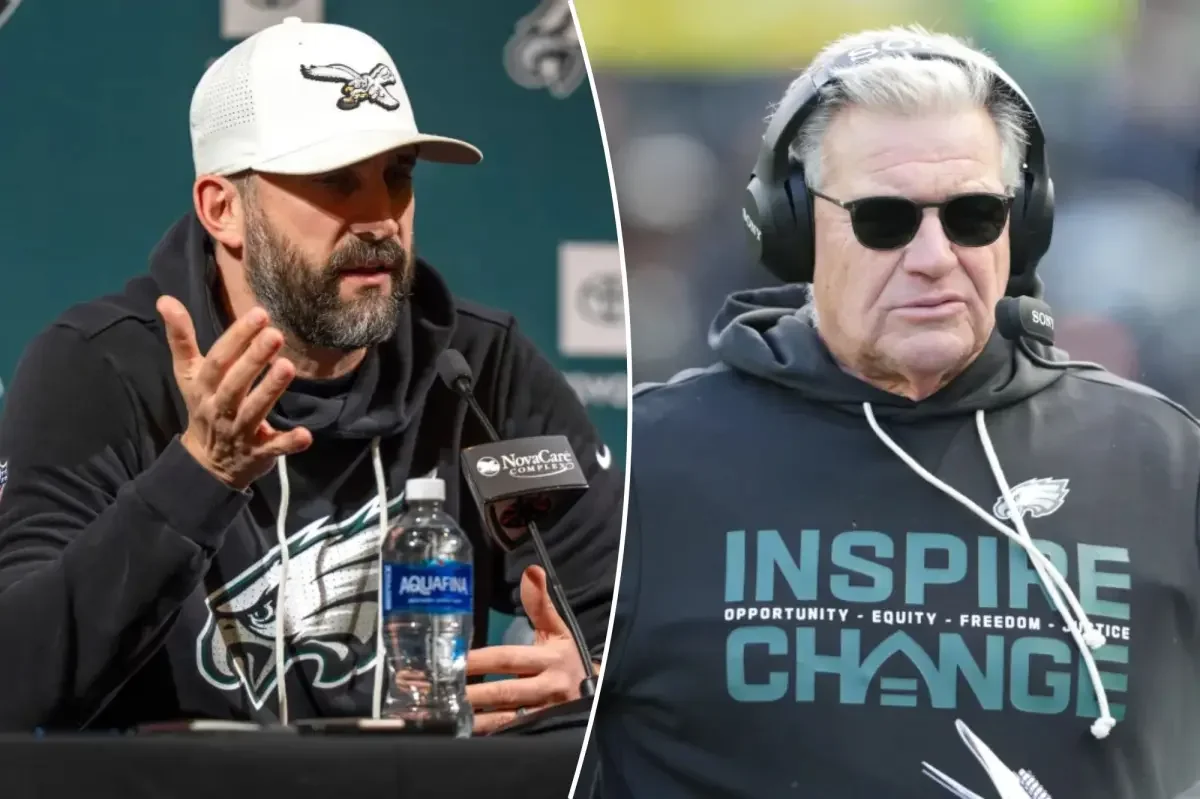 Eagles' longtime OL coach Stoutland resigns amid rift with Sirianni