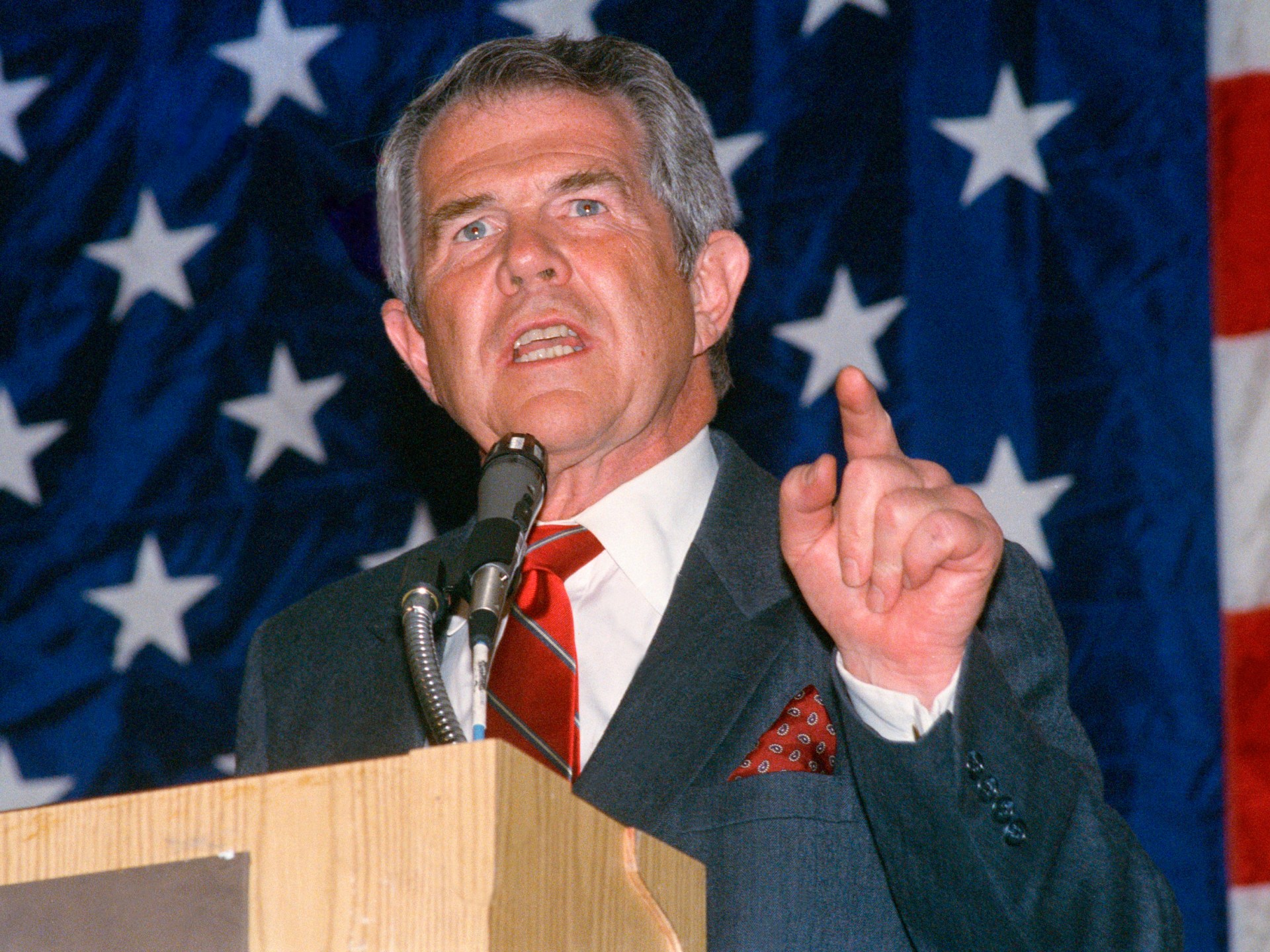 Featured image for Influential Conservative Evangelist Pat Robertson Passes Away at 93.