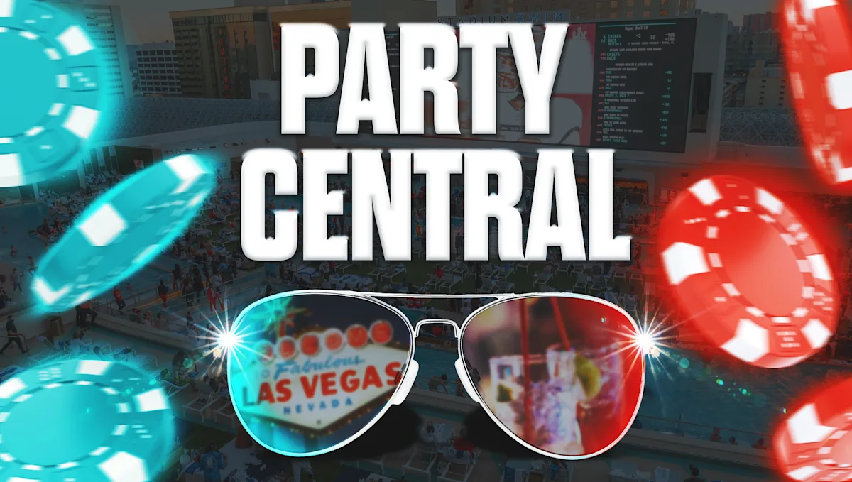 Featured image for "Ultimate Super Bowl Pool Party Hits Vegas Strip"