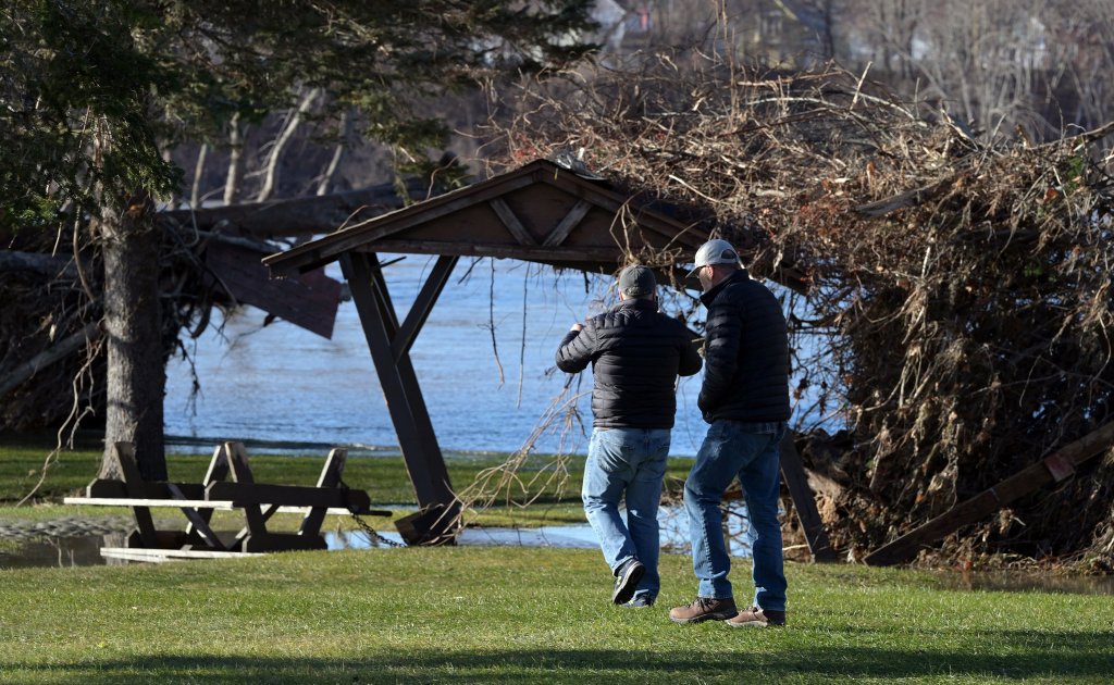 Featured image for Maine's Recovery Efforts Persist Amidst Cold Weather and Rising Flood Waters