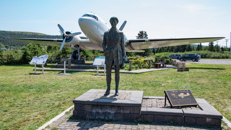 Featured image for Woman's Search for Stolen Earhart Statue Backfires