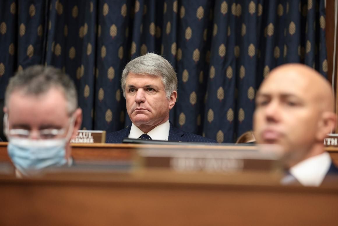 McCaul threatens Blinken with contempt over Afghan withdrawal document.