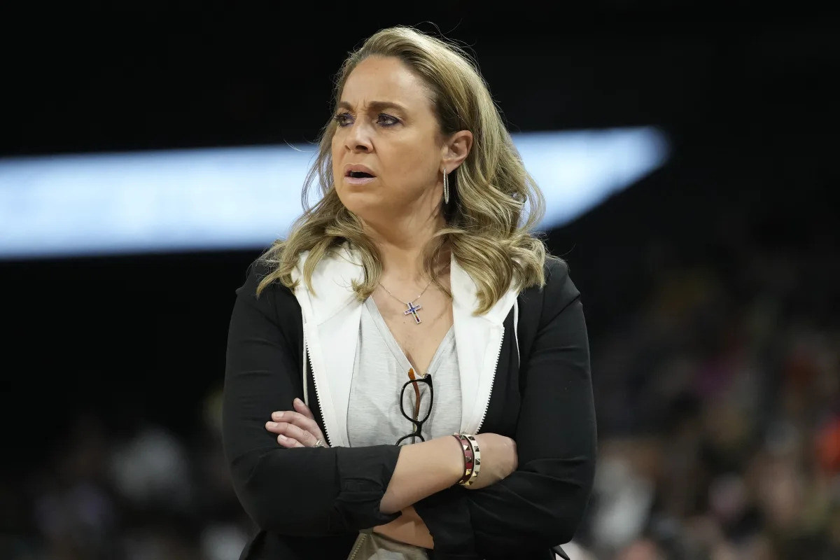Featured image for WNBA Suspends Aces' Becky Hammon for Violating Respect in the Workplace Rules.
