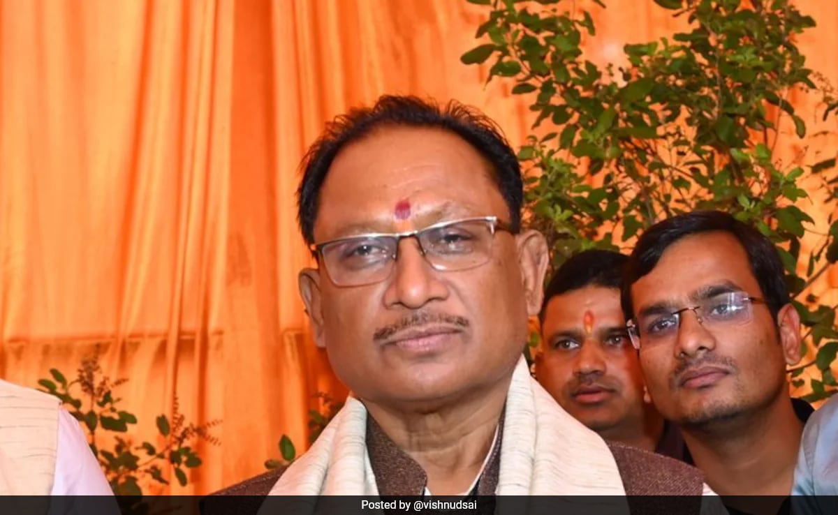 Featured image for Chhattisgarh's New CM Vishnu Deo Sai Takes a Dig at Congress and Forms Government