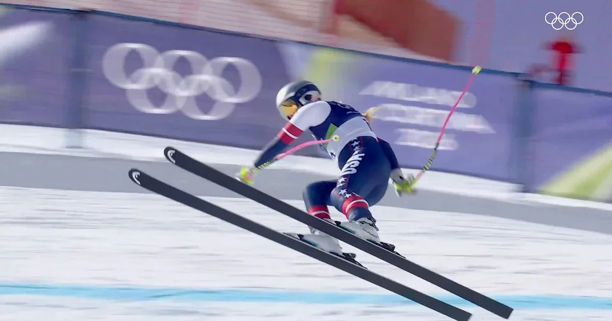 Vonn breaks silence after Cortina Olympic comeback crash