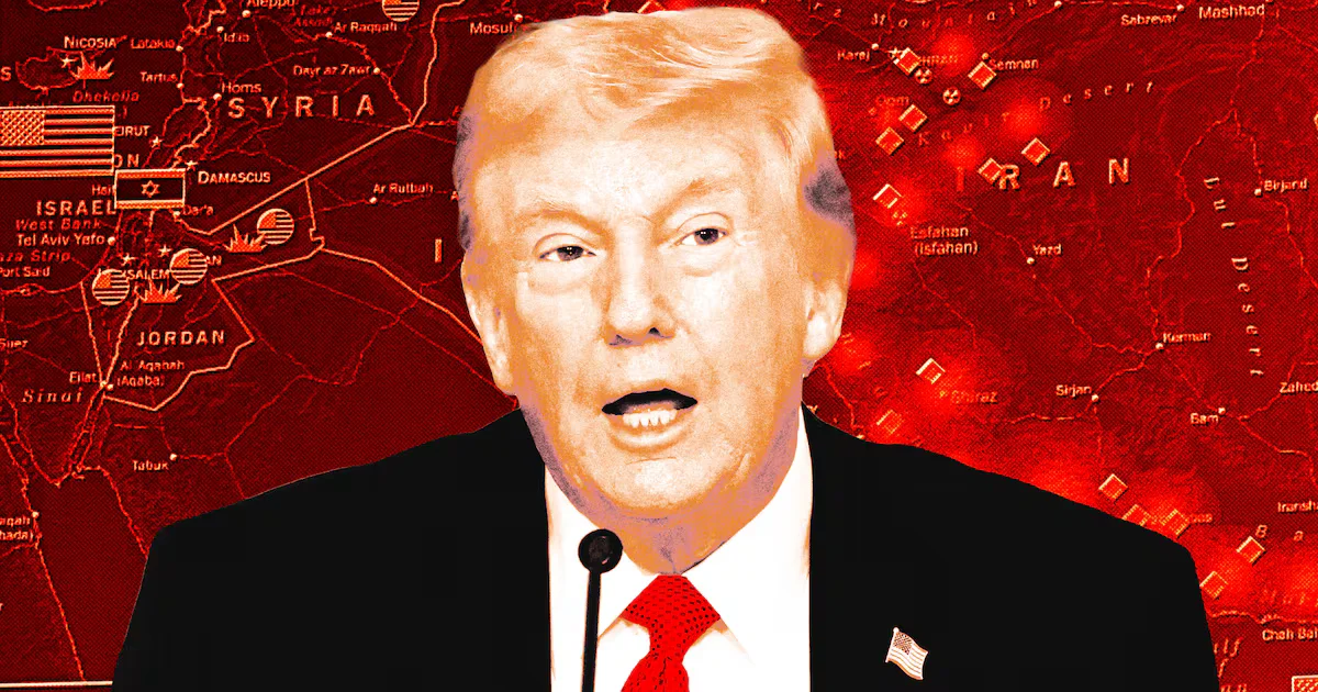 Trump's Surprise Claim: Shock Over Middle East War Escalation