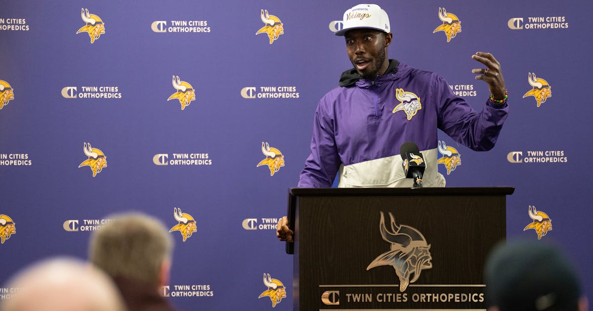 Featured image for "Vikings GM Discusses Quarterback Decision in 2024 NFL Draft"