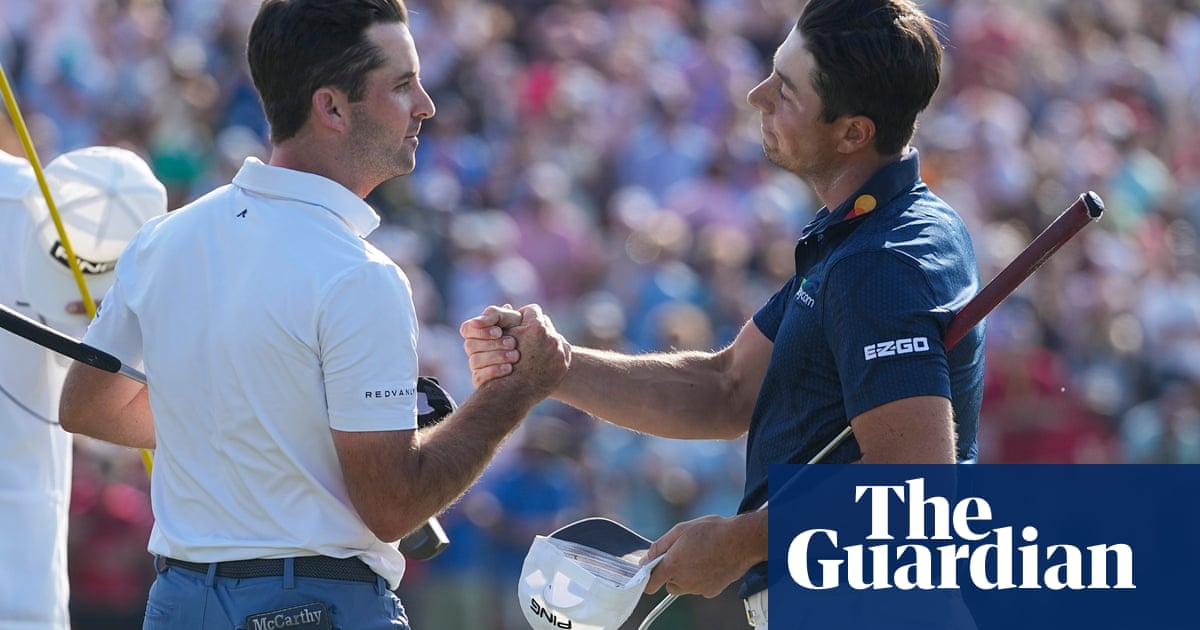 Featured image for Viktor Hovland Claims Victory at 2023 Memorial Tournament in Playoff.