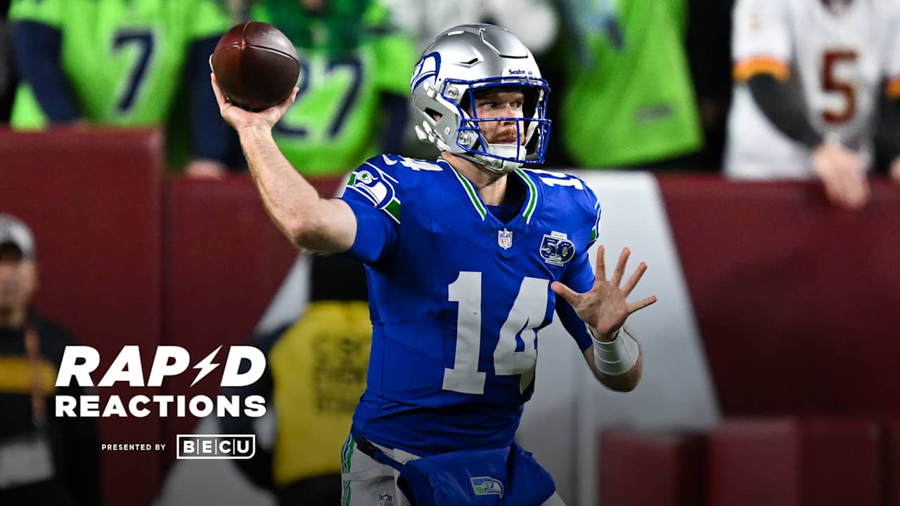 Featured image for Sam Darnold Shines in Seahawks' Dominant Sunday Night Victory