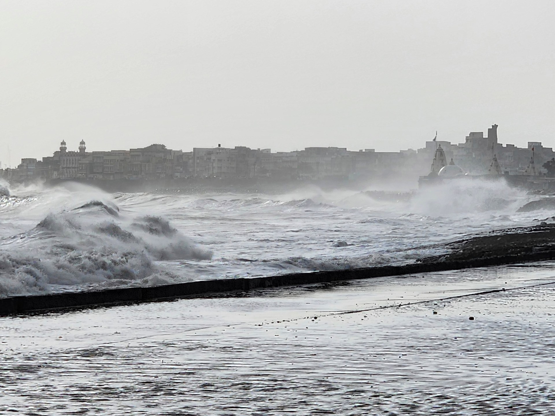 Pakistan and India brace for Cyclone Biparjoy's impact.