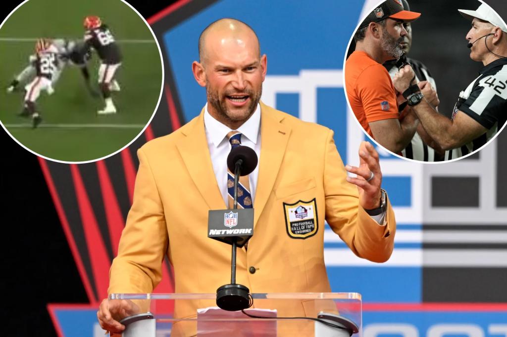 Featured image for Joe Thomas Calls for Referee's Retirement After Controversial Holding Call on Browns