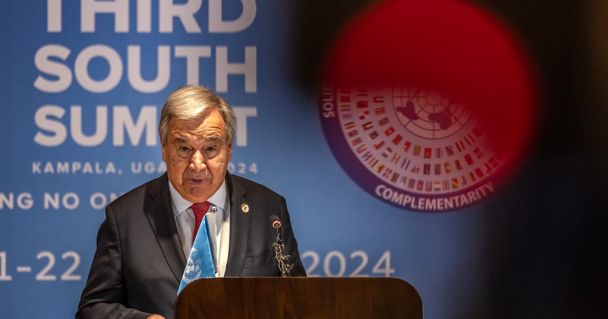 "UN Chief Condemns Israel for Gaza Killings and Food Crisis"