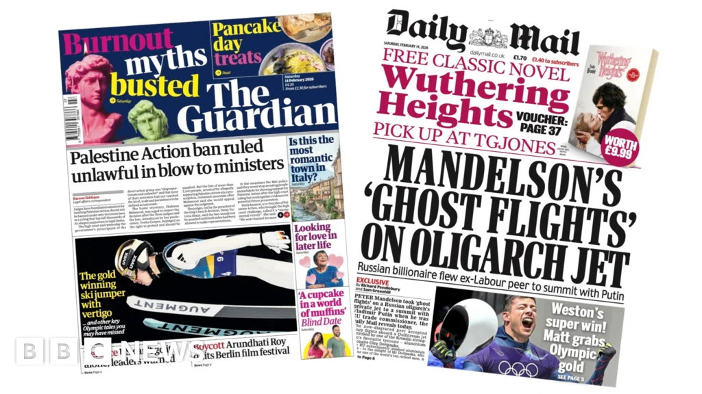 UK headlines: probe whispers, royal emails, and travel questions