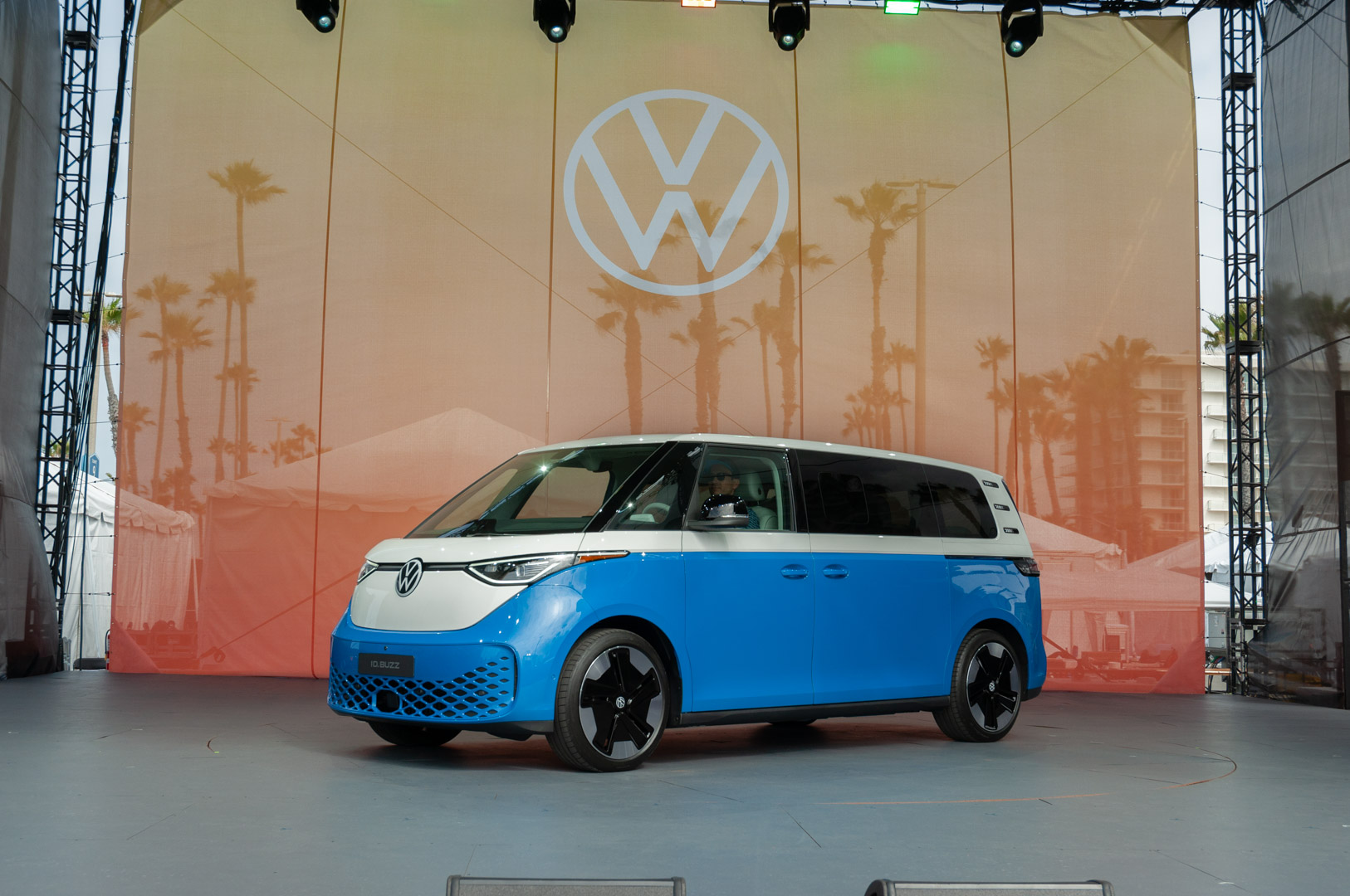 Featured image for VW's ID. Buzz electric bus finally arrives in the US after delays.