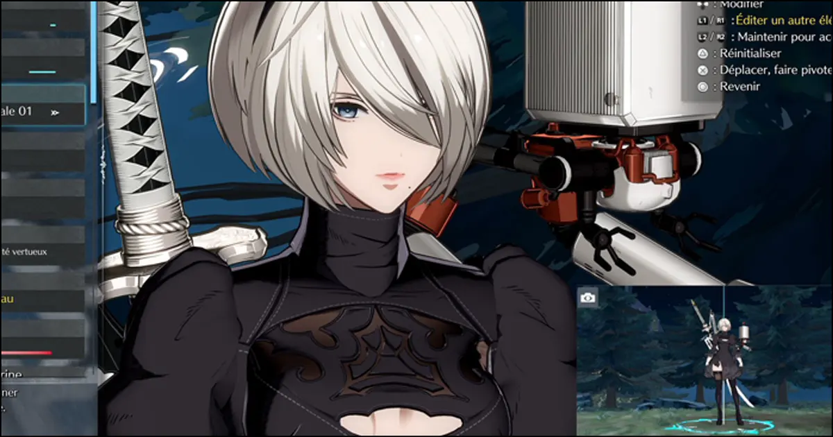 Featured image for "Nier: Automata's 2B Revealed in Granblue Fantasy Versus at Kayane Cup"