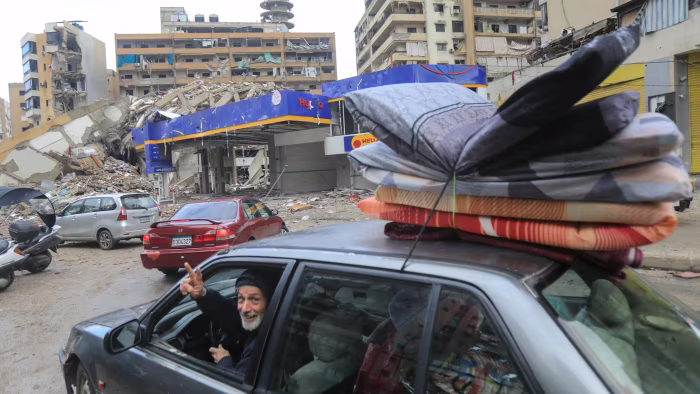 Featured image for Israel-Hezbollah Ceasefire Holds Amid Return of Displaced Lebanese