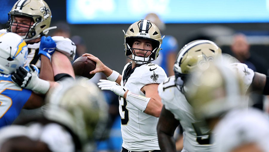 Featured image for Jake Haener to Start for Saints Against Commanders