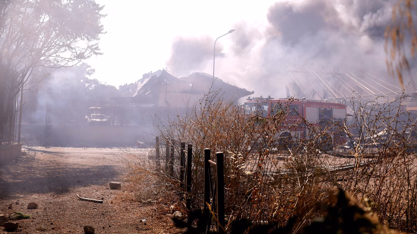 Massive Gas Station Explosion in Rome Injures Dozens