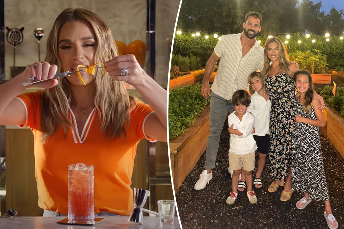 Featured image for "Jessie James Decker and Ryan Reynolds Mix Up 'Vasectomy' Cocktail in Hilarious Video"