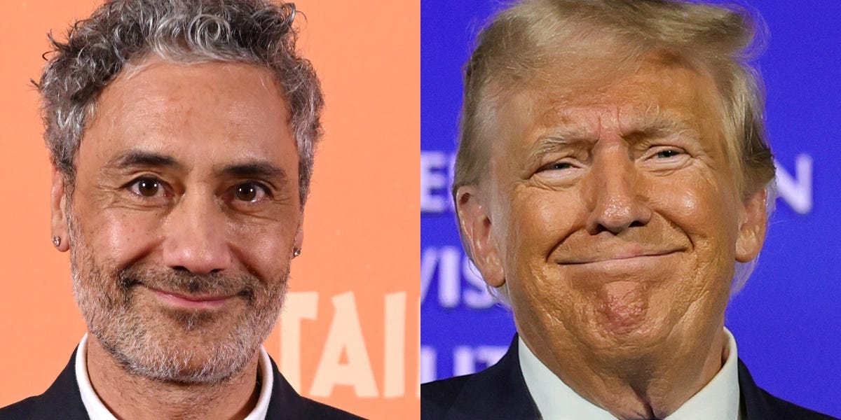 Featured image for "Taika Waititi reveals Trump's demand for a 'thinner' appearance in Super Bowl ad"