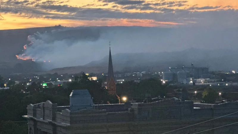 Oregon Wildfires Force Evacuations and Highway Closures