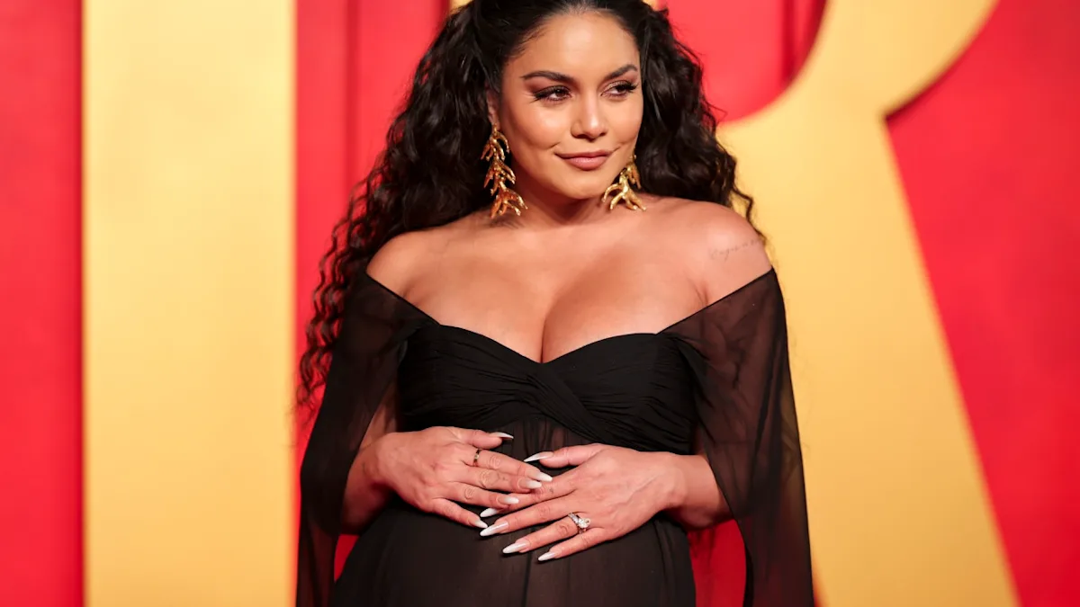 Featured image for Pregnant Vanessa Hudgens Celebrates Second Baby Expectation in Bikini