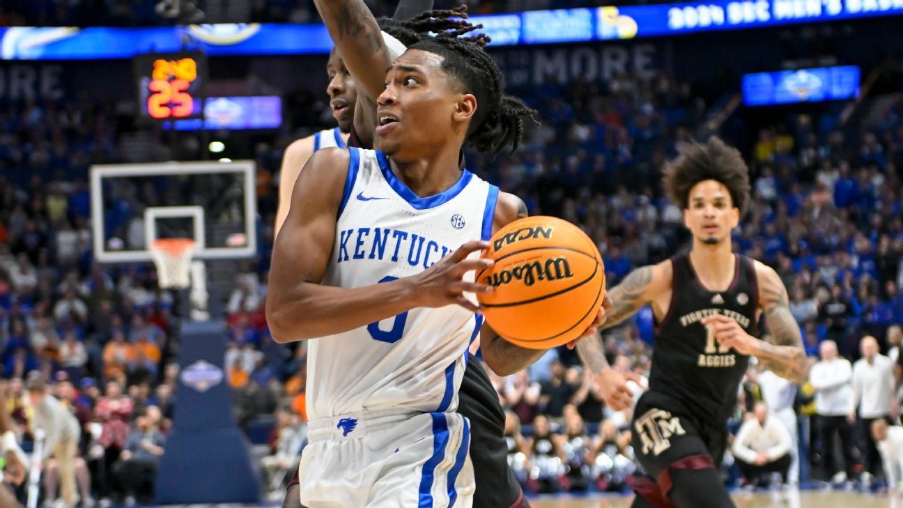 Featured image for Kentucky Freshman Rob Dillingham Declares for 2024 NBA Draft