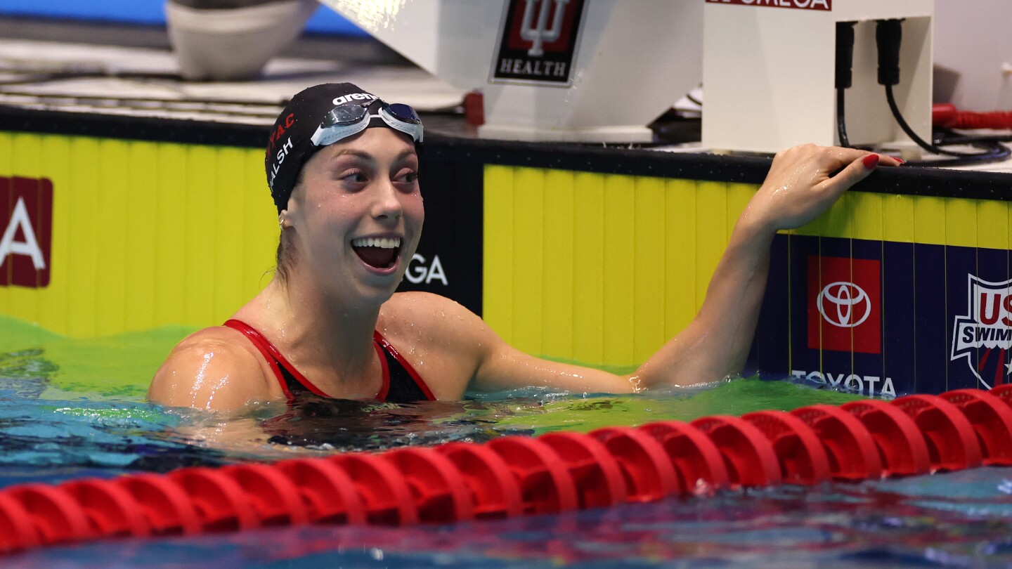 Featured image for Gretchen Walsh Sets New American Record at Swimming Nationals