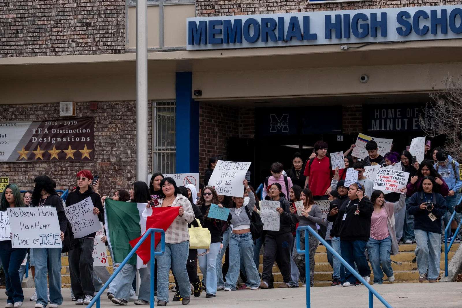 Texas Education Agency warns districts could face state takeover over student walkouts
