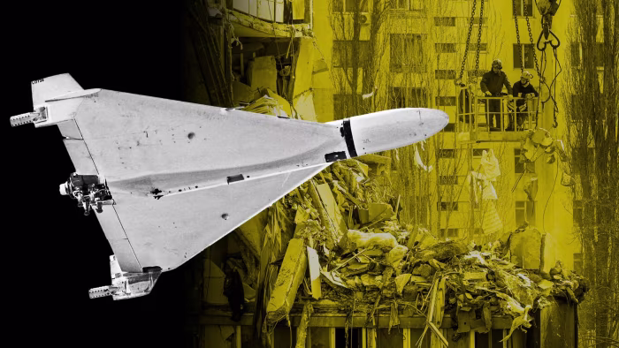 Featured image for Russia escalates drone and missile attacks on Ukraine amid ongoing conflict