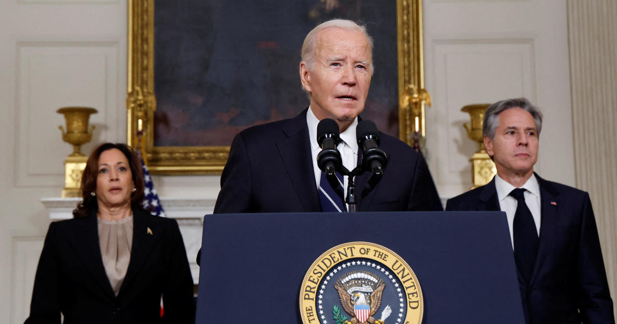 "Biden condemns Hamas attacks, calls for negotiated peace in Israel"