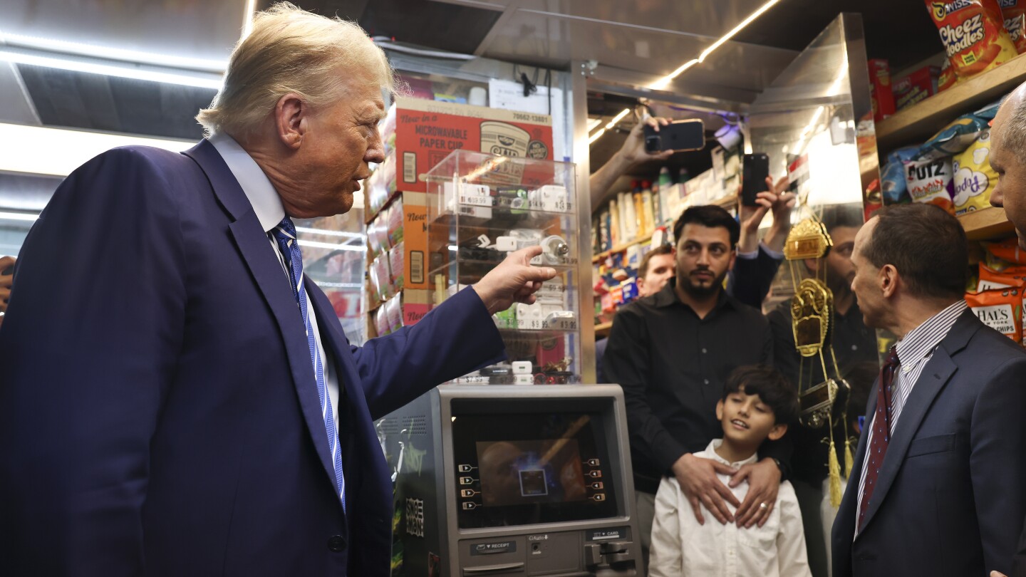 "Trump's Bodega Campaign Stop in Democratic Hometown"