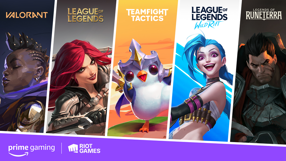 Featured image for "Prime Gaming and Riot Games Renew Partnership for Exclusive In-Game Rewards"