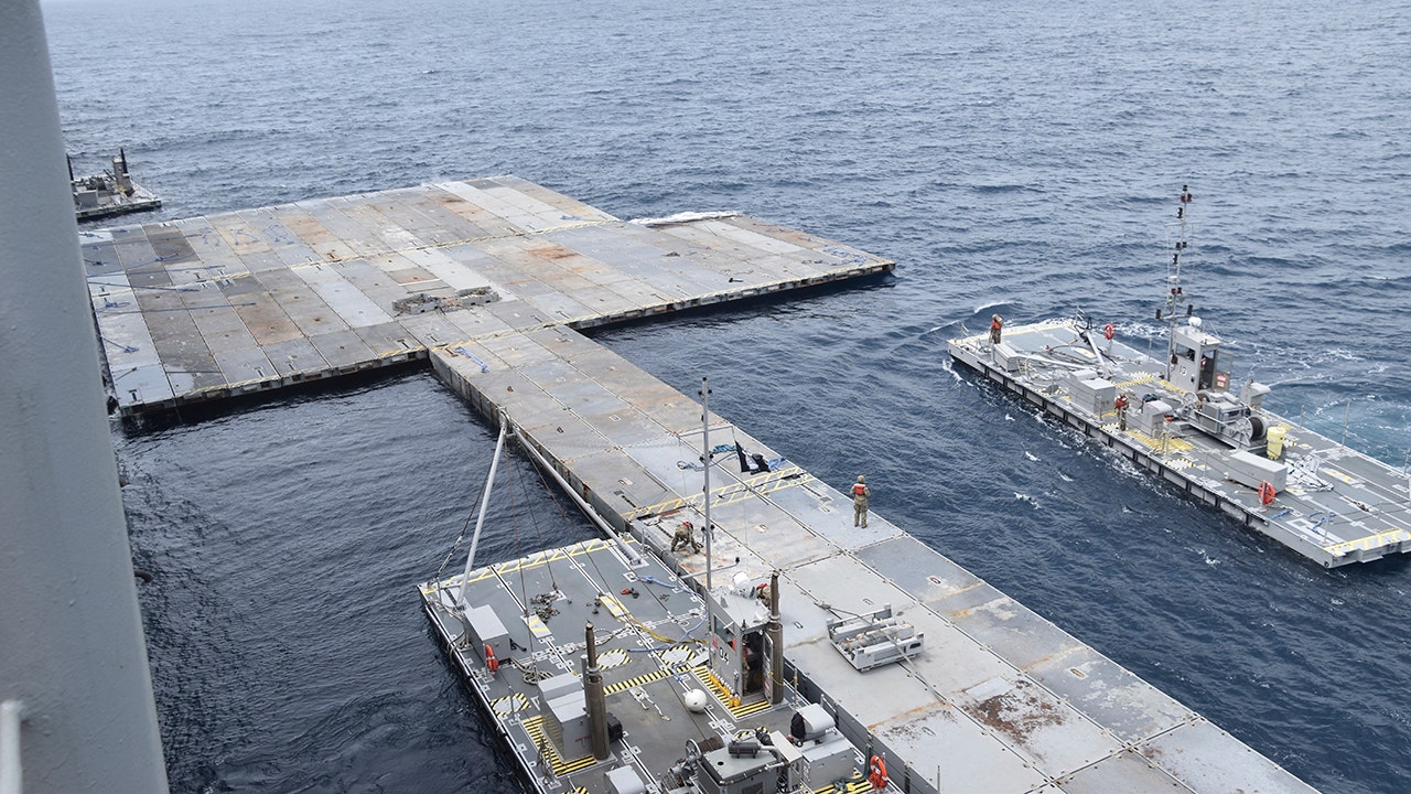Biden's $320M Gaza Pier Sinks, Halting US Aid Deliveries