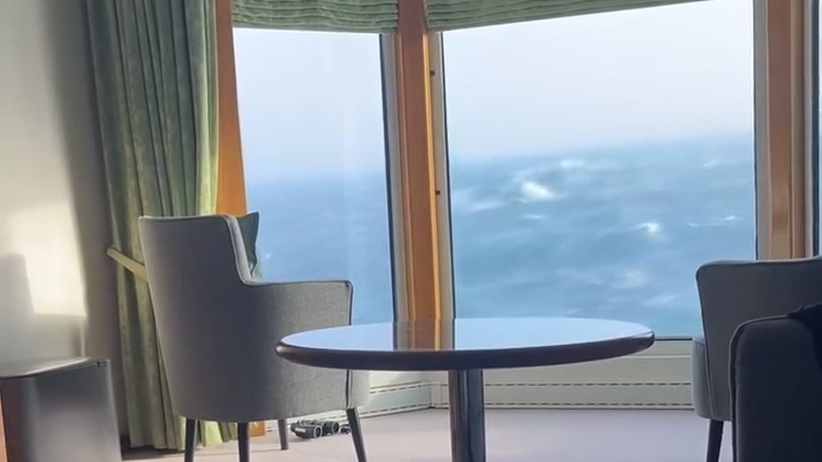 Featured image for Norwegian Cruise Ship Battles Storm and Rogue Wave, Loses Navigation Ability