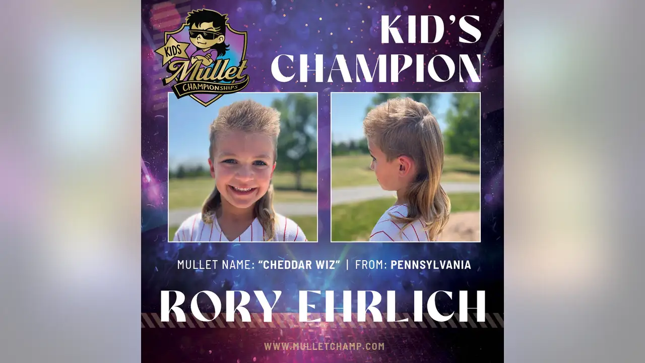 Featured image for 6-Year-Old Pennsylvania Boy Takes Home National Kids Mullet Championship