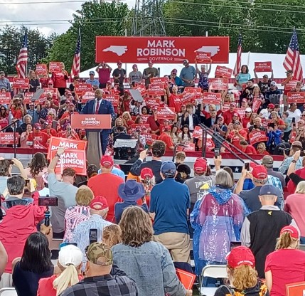 Mark Robinson declares candidacy for North Carolina governor as GOP faces electability challenge.